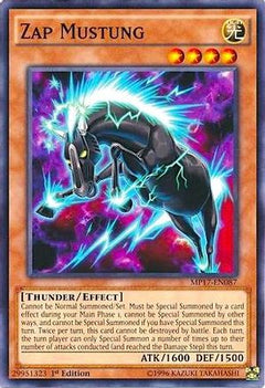 Zap Mustung (MP17-EN087) - 2017 Mega-Tins Mega Pack 1st Edition-1
