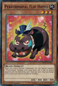 Performapal Flip Hippo (MP17-EN128) - 2017 Mega-Tins Mega Pack 1st Edition-1