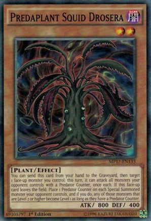 Predaplant Squid Drosera (MP17-EN133) - 2017 Mega-Tins Mega Pack 1st Edition-1