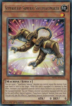 Superheavy Samurai Soulpeacemaker (MP17-EN134) - 2017 Mega-Tins Mega Pack 1st Edition-1