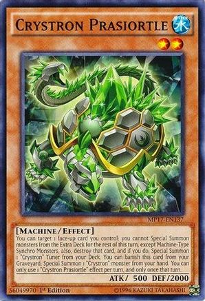 Crystron Prasiortle (MP17-EN137) - 2017 Mega-Tins Mega Pack 1st Edition-1