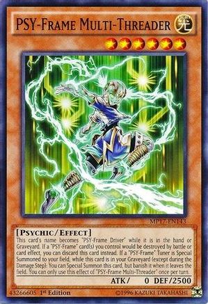 PSY-Frame Multi-Threader (MP17-EN143) - 2017 Mega-Tins Mega Pack 1st Edition-1