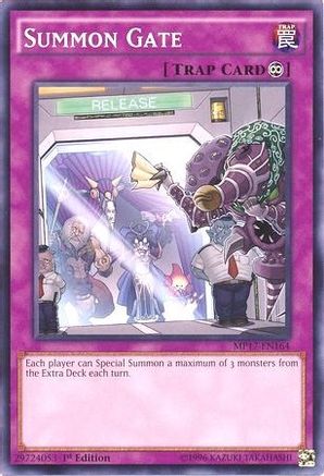 Summon Gate (MP17-EN164) - 2017 Mega-Tins Mega Pack 1st Edition-1