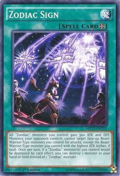 Zodiac Sign (MP17-EN211) - 2017 Mega-Tins Mega Pack 1st Edition-1