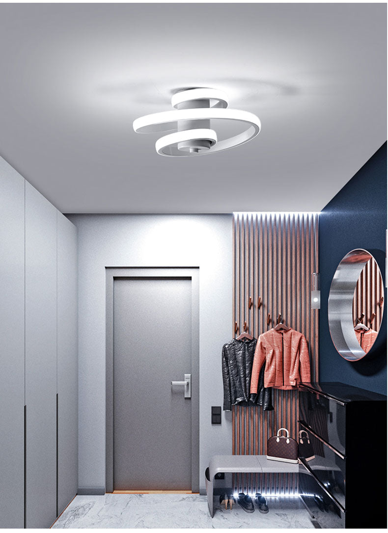 Simple and Modern Metal LED Ceiling Light-1