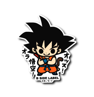 Dragon Ball - Goku Small Sticker (B-SIDE LABEL)-1