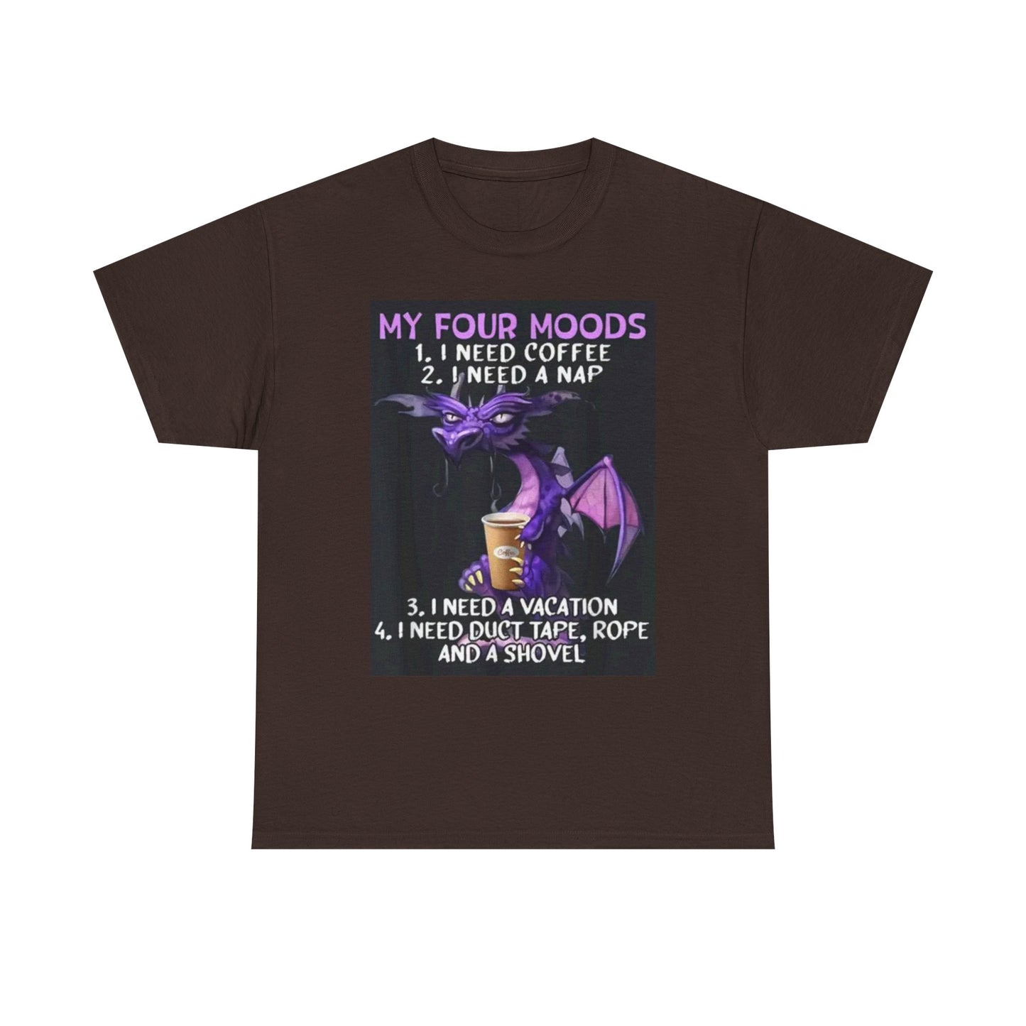 "My 4 Moods" Unisex Heavy Cotton Tee