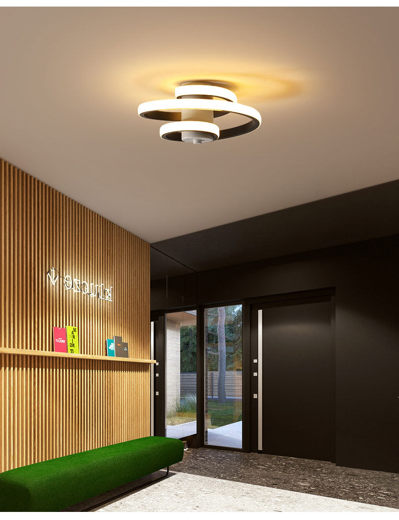 Simple and Modern Metal LED Ceiling Light-5
