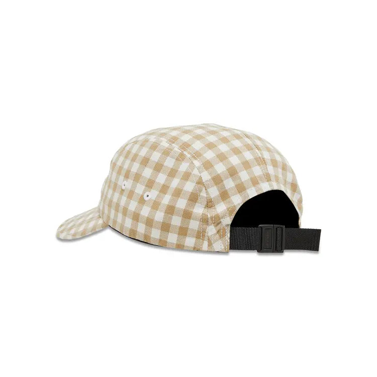Supreme 'Gingham' Camp Cap - Tan-2