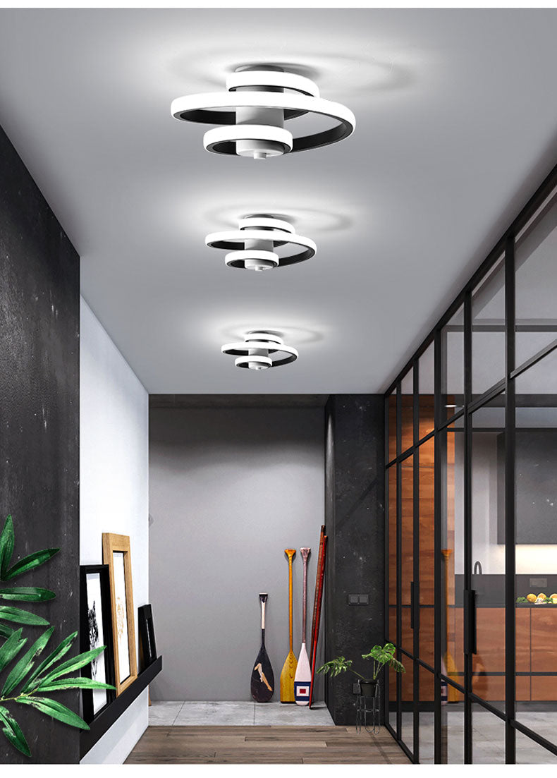 Simple and Modern Metal LED Ceiling Light-7