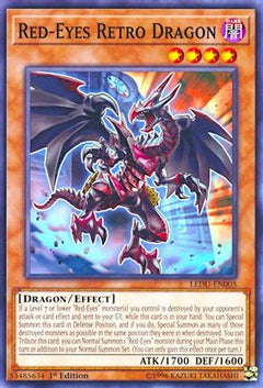 Red-Eyes Retro Dragon (LEDU-EN005) - Legendary Duelists 1st Edition-1
