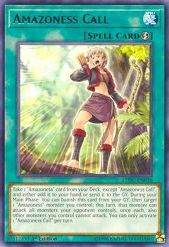 Amazoness Call (LEDU-EN010) - Legendary Duelists 1st Edition-1