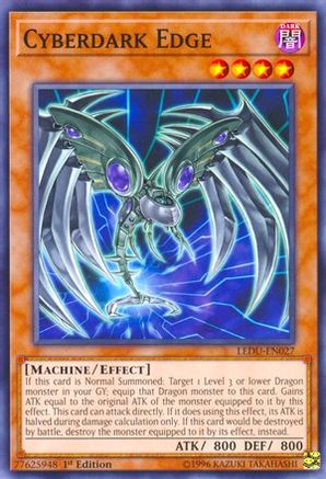 Cyberdark Edge (LEDU-EN027) - Legendary Duelists 1st Edition