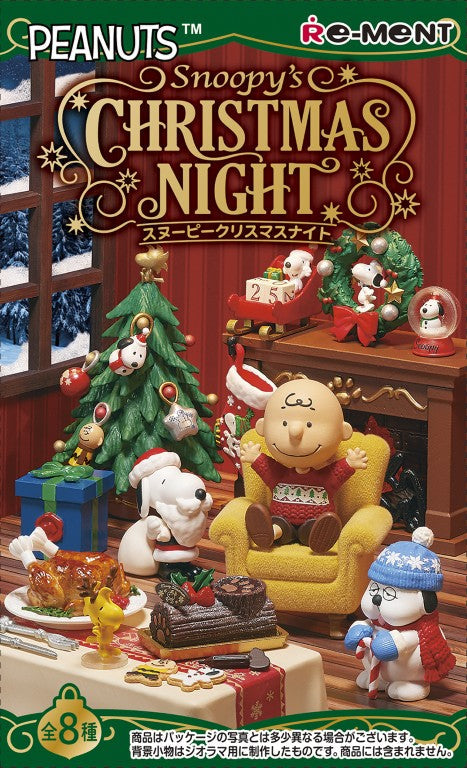 Snoopy's Christmas Night (1 Random Box) (Re-ment Blind Box)-1
