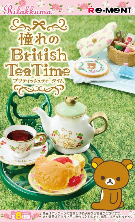 Rilakkuma Long-awaited British Tea Time (1 Random Box) (Re-ment Blind Box)-2