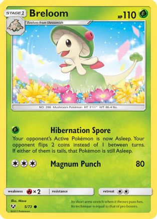 Breloom 5/73 - Shining Legends-1
