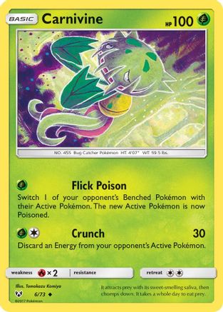 Carnivine 6/73 - Shining Legends-1
