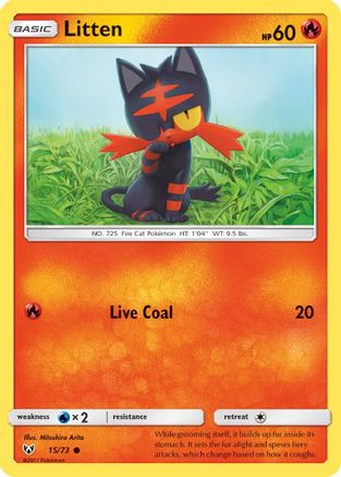 Litten 15/73 - Shining Legends-1