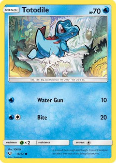 Totodile 18/73 - Shining Legends Reverse Holofoil-1