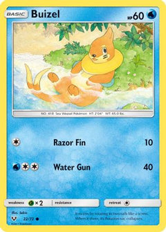 Buizel 22/73 - Shining Legends Reverse Holofoil-1