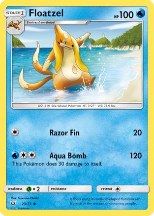 Floatzel 23/73 - Shining Legends-1