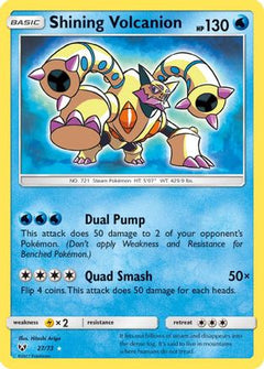 Shining Volcanion 27/73 - Shining Legends Holofoil-1