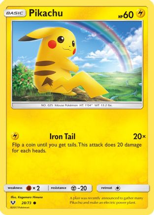 Pikachu 28/73 - Shining Legends-1