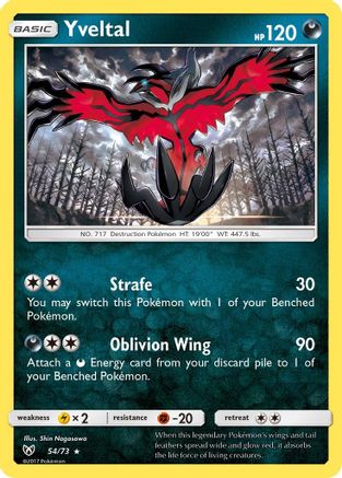 Yveltal 54/73 - Shining Legends-1