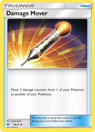 Damage Mover/73 - Shining Legends Reverse Holofoil