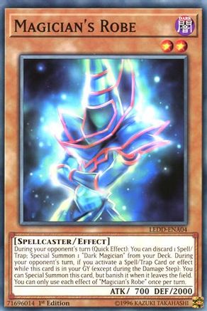 Magician's Robe (LEDD-ENA04) - Legendary Dragon Decks 1st Edition-1