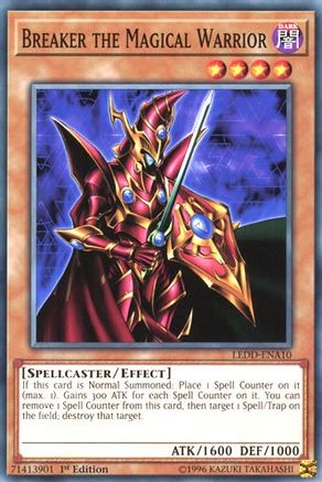 Breaker the Magical Warrior (LEDD-ENA10) - Legendary Dragon Decks 1st Edition
