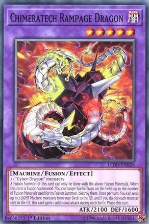 Chimeratech Rampage Dragon (LEDD-ENB29) - Legendary Dragon Decks 1st Edition-1