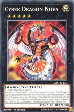 Cyber Dragon Nova (LEDD-ENB30) - Legendary Dragon Decks 1st Edition-1