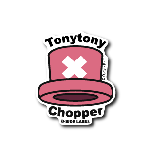 One Piece - Chopper Hat Small Sticker (B-SIDE LABEL)-1