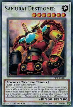 Samurai Destroyer (CIBR-EN081) - Circuit Break 1st Edition-1