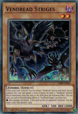 Vendread Striges (CIBR-EN083) - Circuit Break 1st Edition