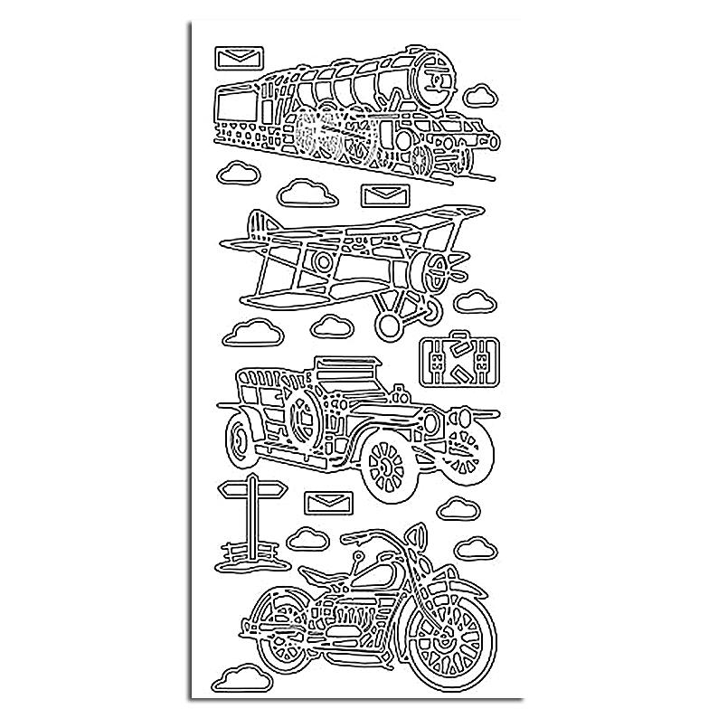 Old Driving Machines Sticker-1