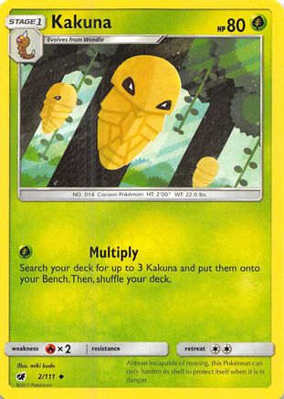 Kakuna 2/111 - SM  Crimson Invasion-1