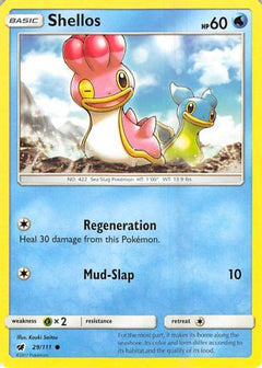 Shellos 29/111 - SM  Crimson Invasion-1