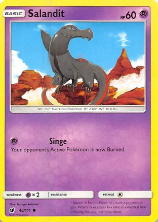 Salandit 46/111 - SM  Crimson Invasion-1