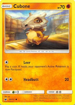 Cubone 52/111 - SM  Crimson Invasion-1