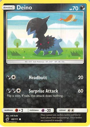 Deino 60/111 - SM  Crimson Invasion-1