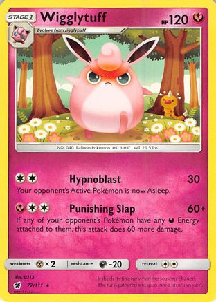 Wigglytuff 72/111 - SM  Crimson Invasion-1