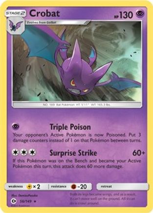 Crobat - 56/149 (Prerelease Kit Exclusive) - Deck Exclusives-1