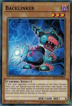 Backlinker (SDCL-EN004) - Structure Deck: Cyberse Link 1st Edition-1