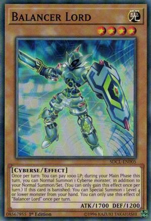 Balancer Lord (SDCL-EN005) - Structure Deck: Cyberse Link 1st Edition-1