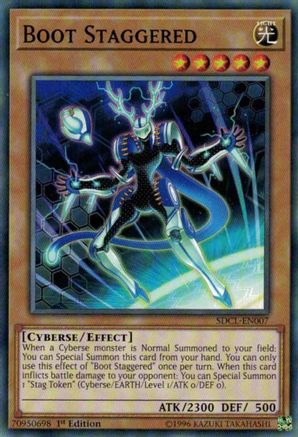 Boot Staggered (SDCL-EN007) - Structure Deck: Cyberse Link 1st Edition-1