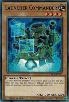 Launcher Commander (SDCL-EN012) - Structure Deck: Cyberse Link 1st Edition-1