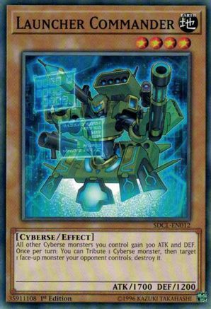 Launcher Commander (SDCL-EN012) - Structure Deck: Cyberse Link 1st Edition-1
