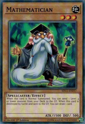 Mathematician (SDCL-EN017) - Structure Deck: Cyberse Link 1st Edition-1